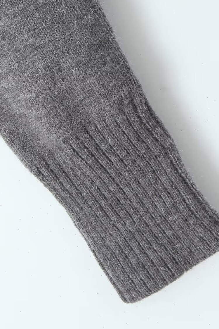 Rosedress Ribbed Knit Crop Cardigan for Effortless Style