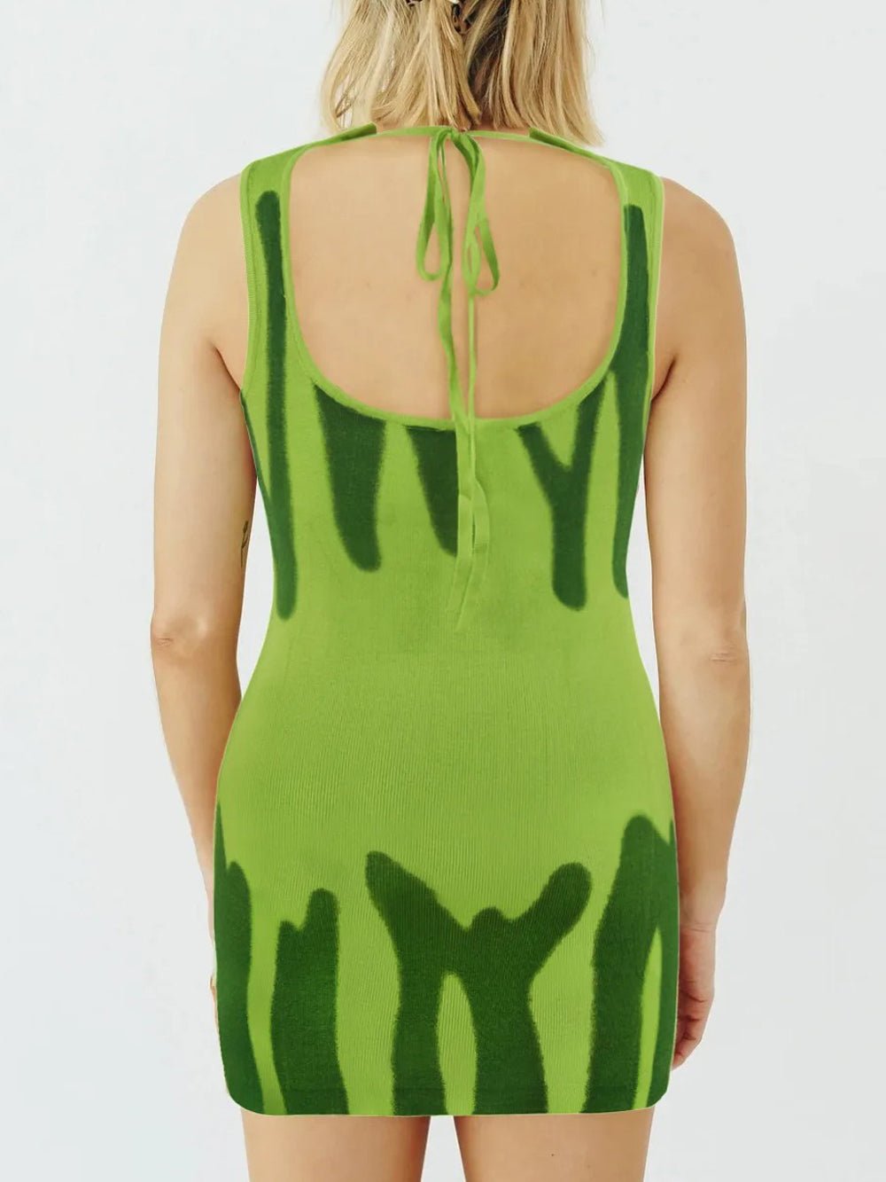 Backless Mini Dress - Fashionpara