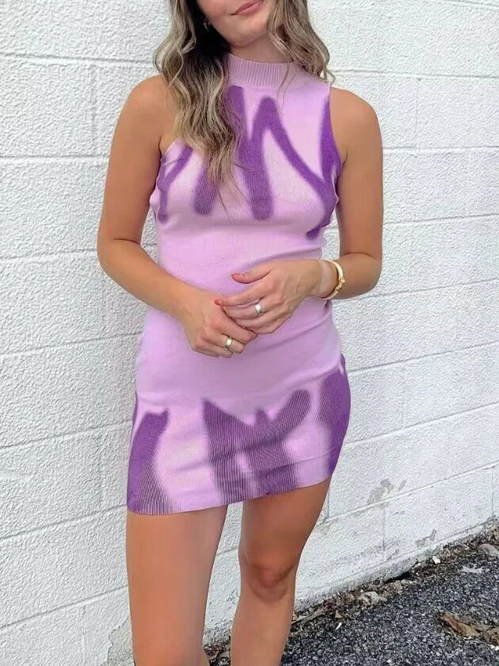 Backless Mini Dress - Fashionpara