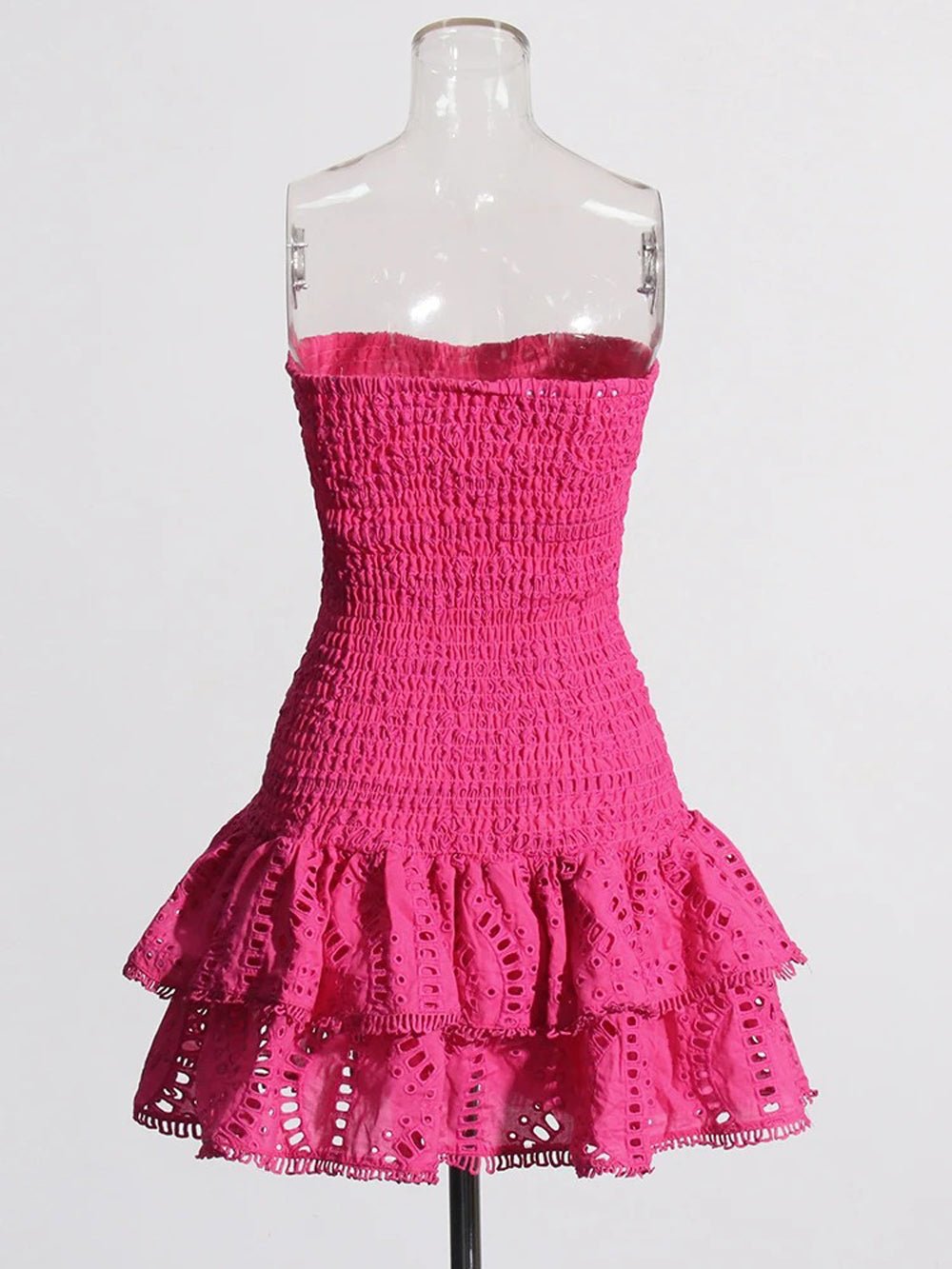 Hollow Out Strapless - Fashionpara