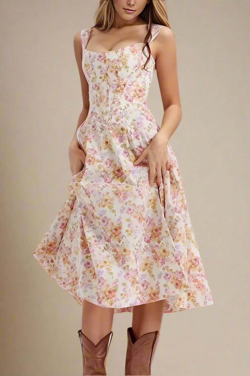 Monique Bodycon Dress - Dusty Pink - Fashionpara