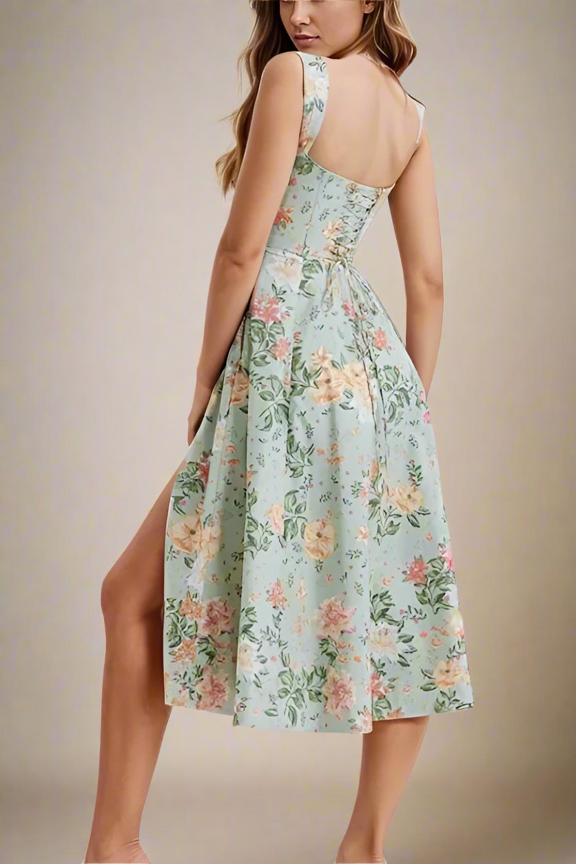 Monique Bodycon Dress - Mint Green - Fashionpara