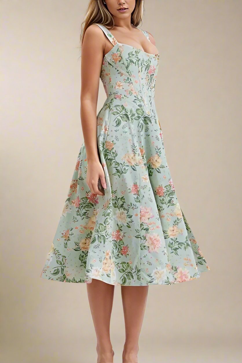 Monique Bodycon Dress - Mint Green - Fashionpara