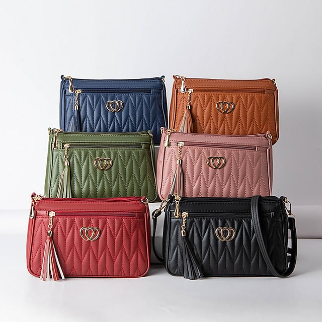 Shoulder Crossbody PU Bag Leather Hobo