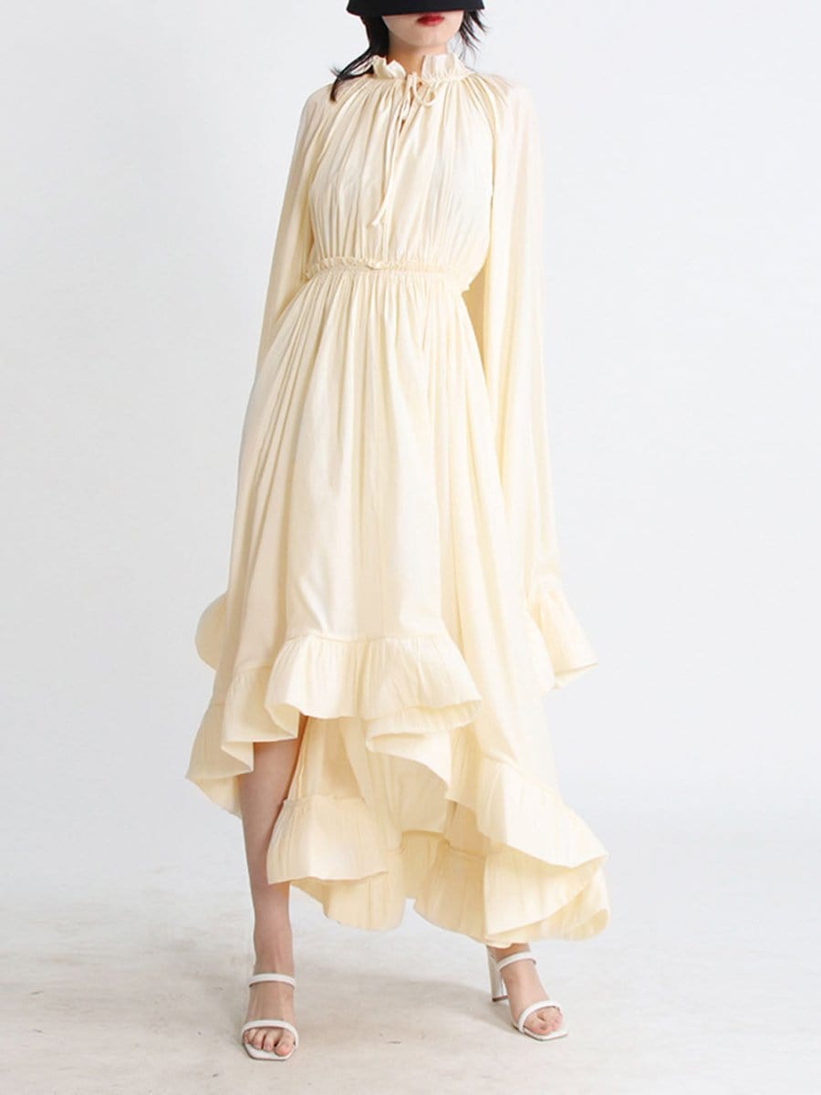 Ruffle Midi Dress