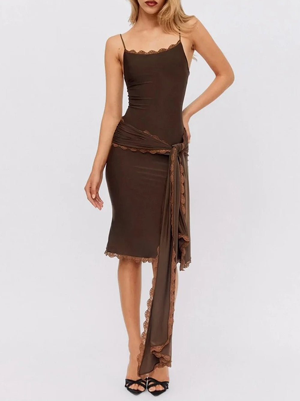 Backless Bodycon Midi - Fashionpara
