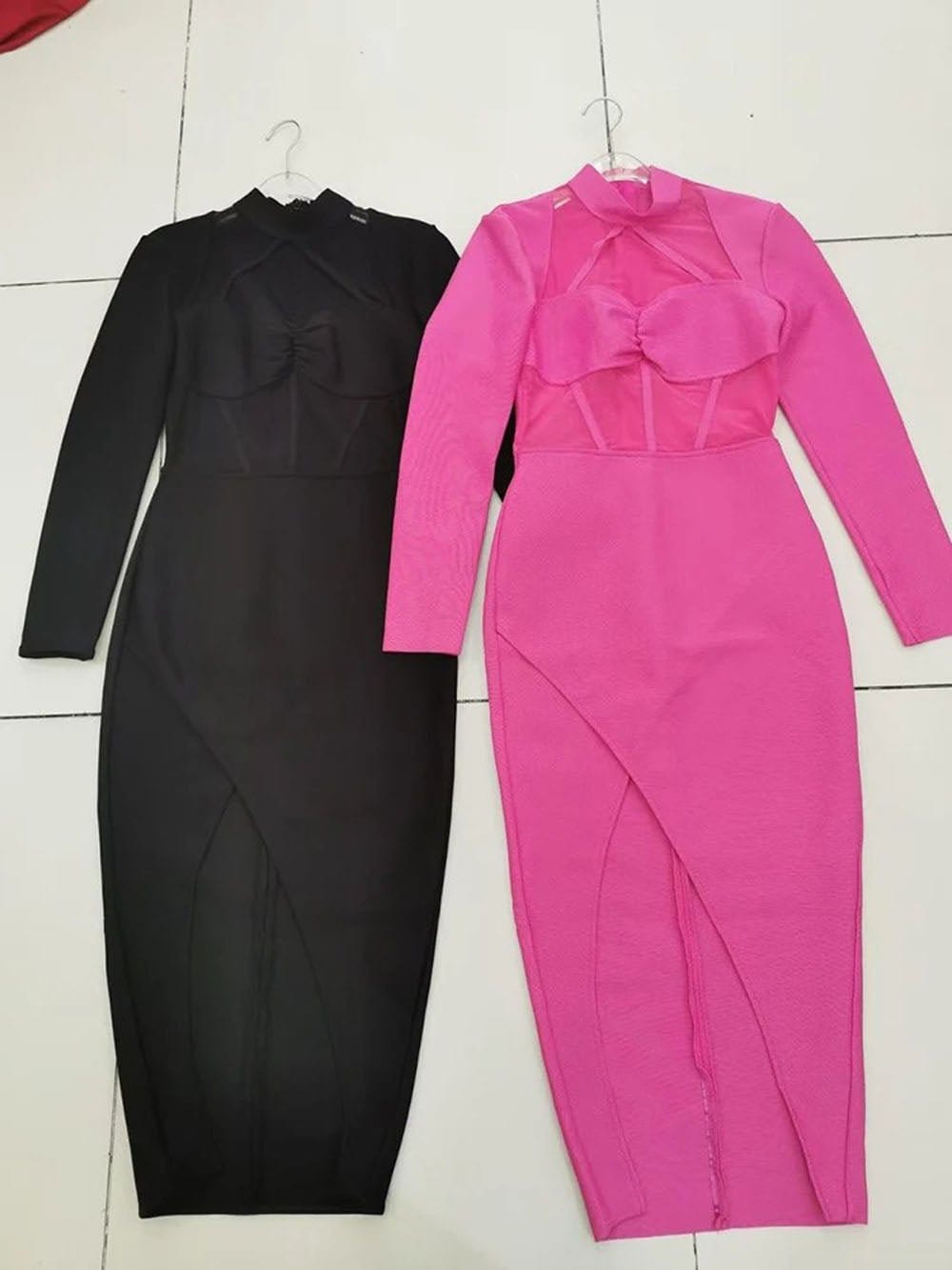 Bodycon Midi Dress - Fashionpara