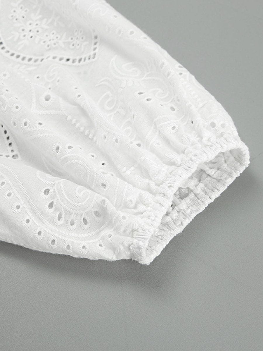 Hollow Out Playsuit - Fashionpara