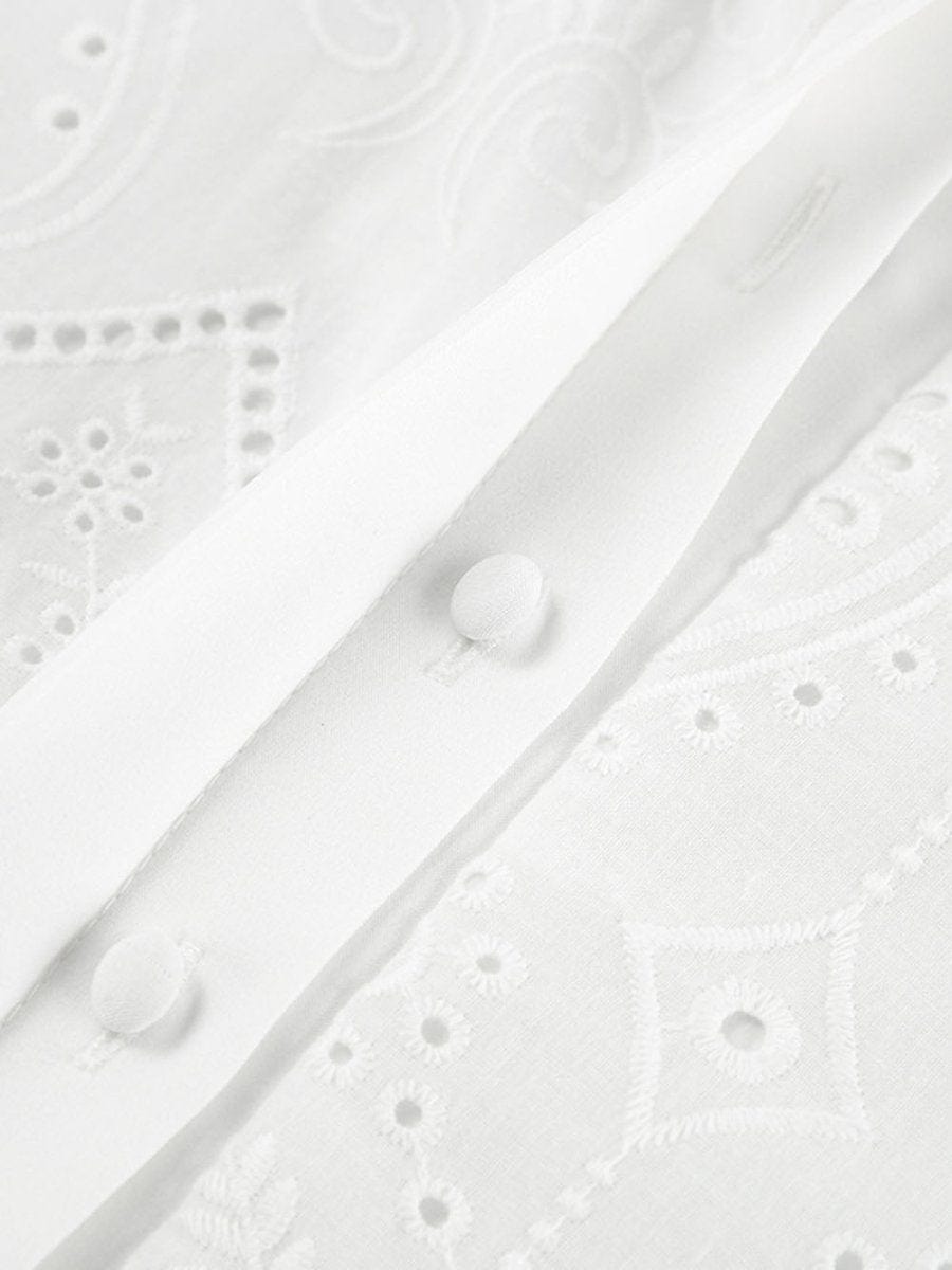 Hollow Out Playsuit - Fashionpara