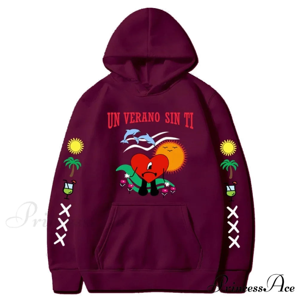 Bad Bunny Printed Hoodie 21