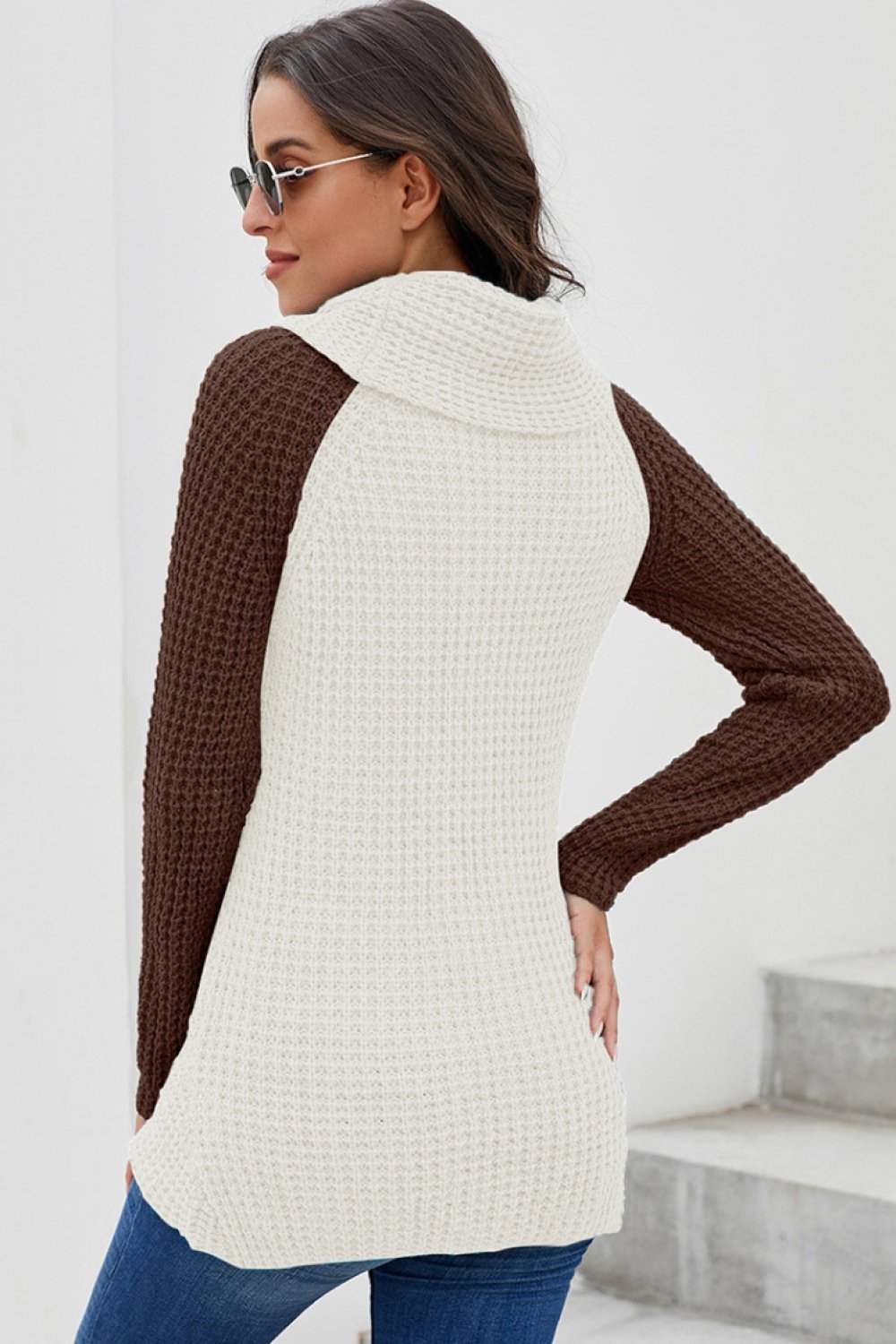 RadyRin Asymmetrical Cardigan for Effortless Elegance