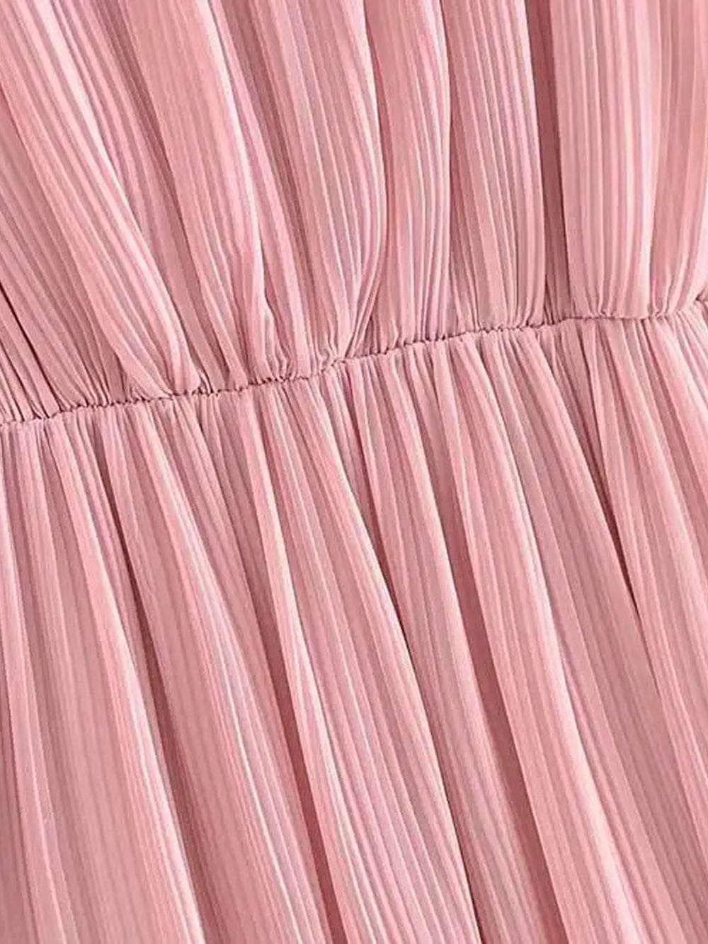 Knot Pleated Mini - Fashionpara