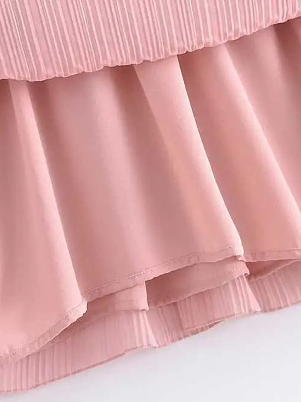 Knot Pleated Mini - Fashionpara