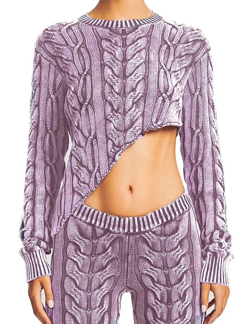 Knit Pullover Sweater - Fashionpara