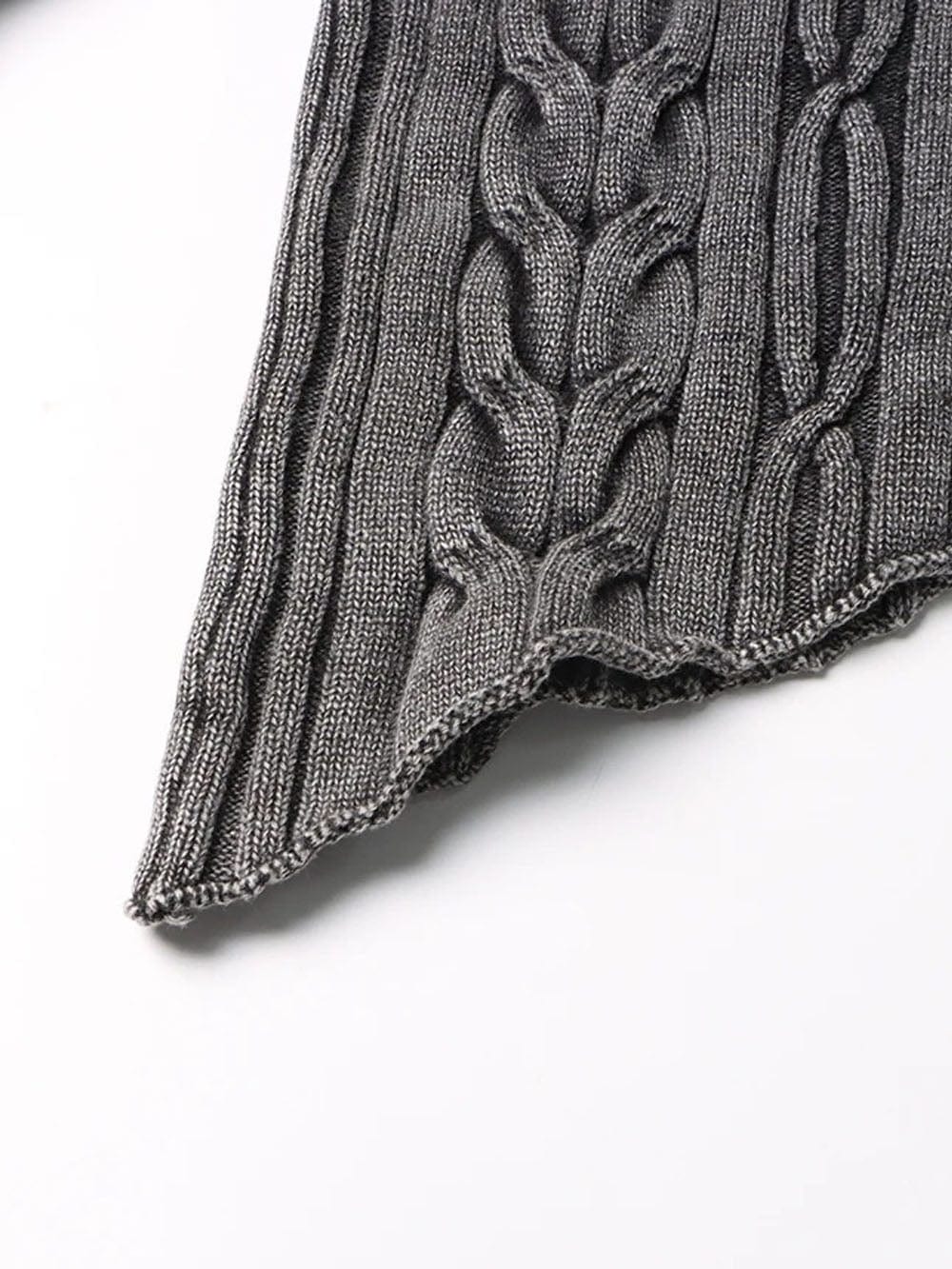 Knit Pullover Sweater - Fashionpara