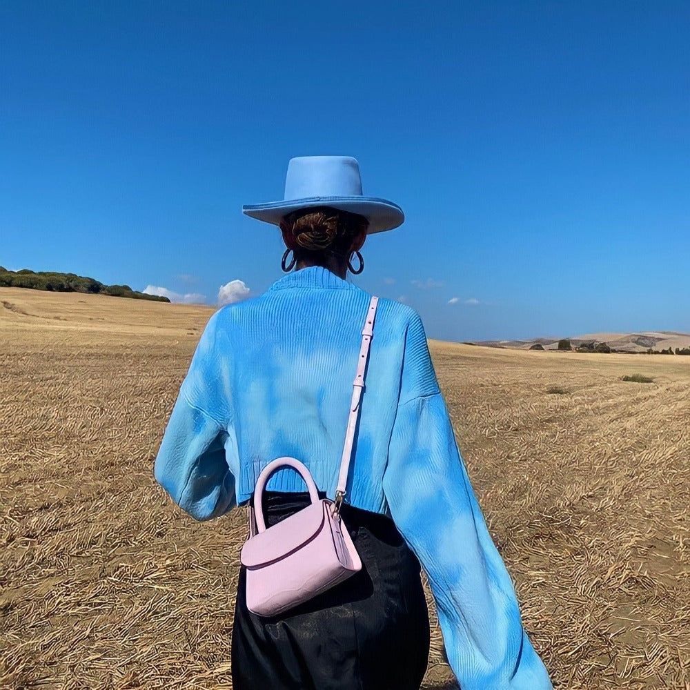 Time For Fun Safety Pin Knitted Cardigan