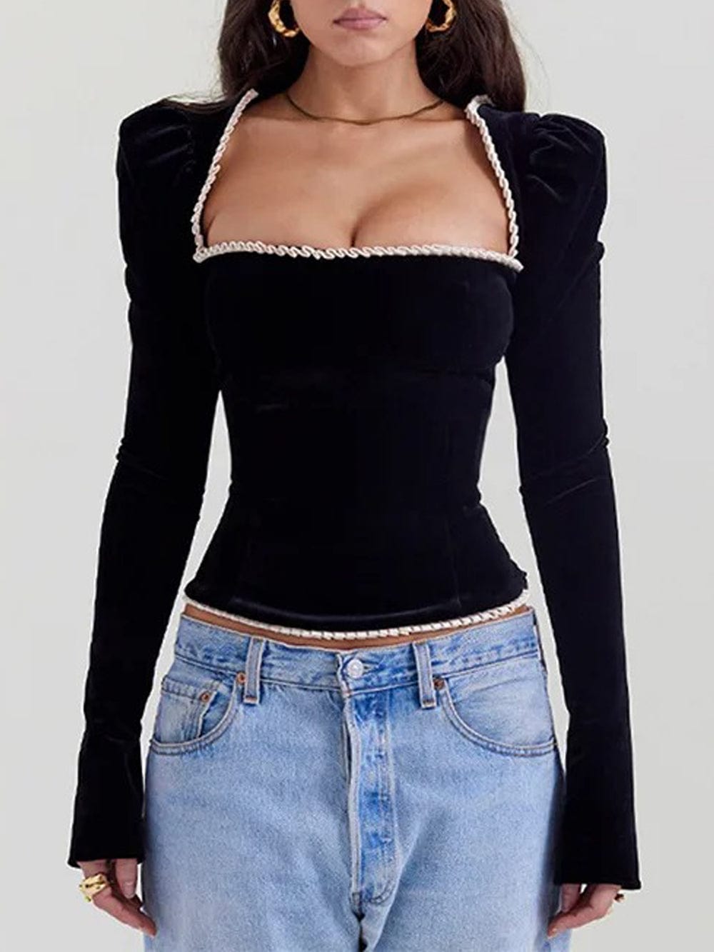 Backless Bandage Top - Fashionpara