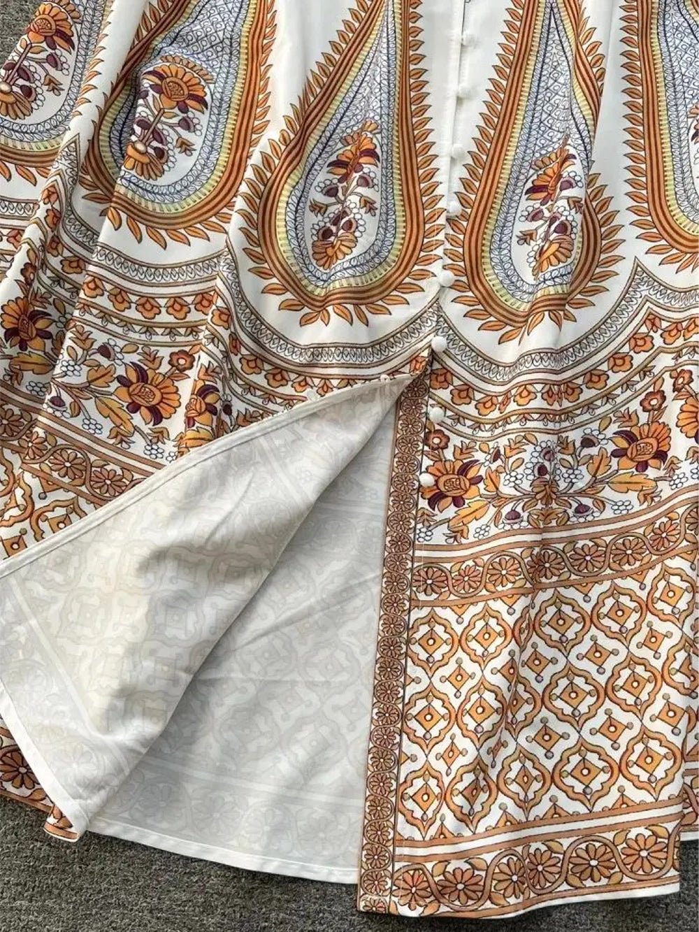 Sleeve Maxi Dress - Fashionpara