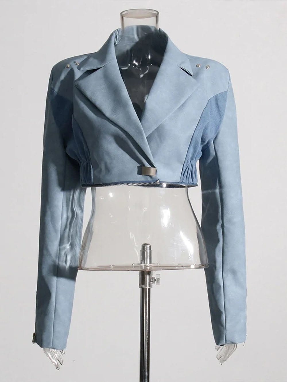 Zipper Blazer - Fashionpara