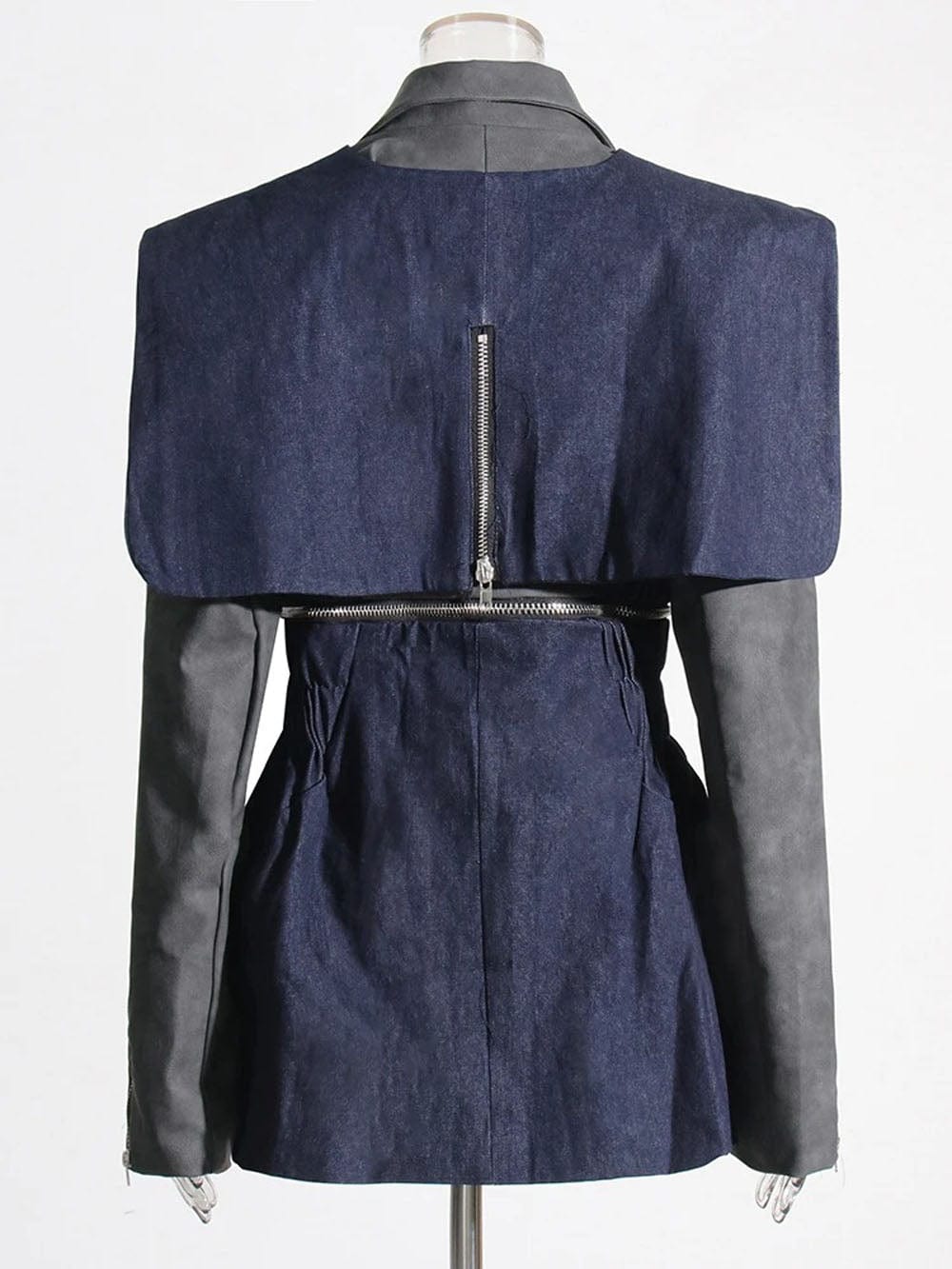 Zipper Blazer - Fashionpara