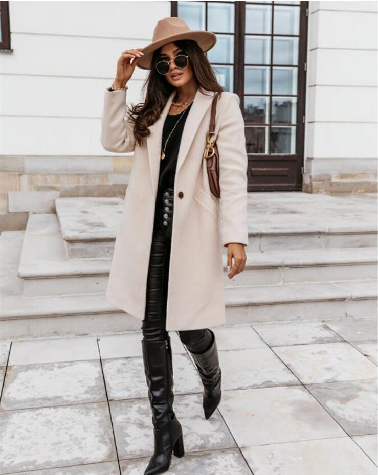 On The List Burgundy Coat
