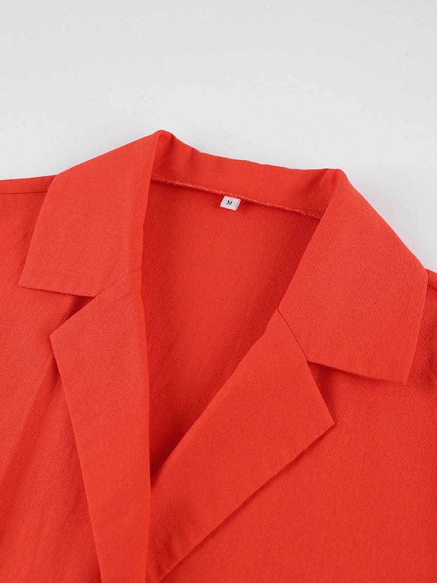 Belt Midi Dress - Fashionpara