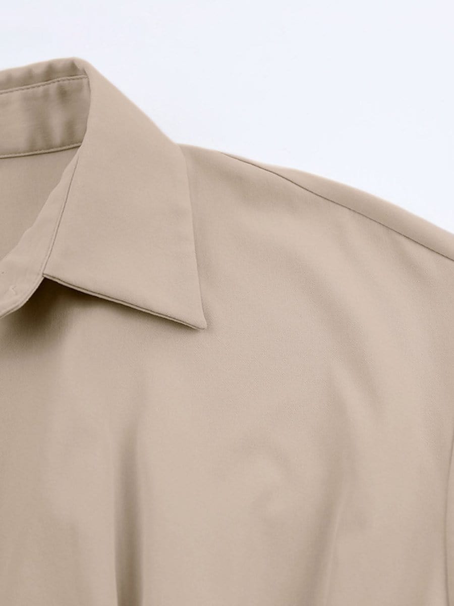 Breasted Mini Dress - Fashionpara