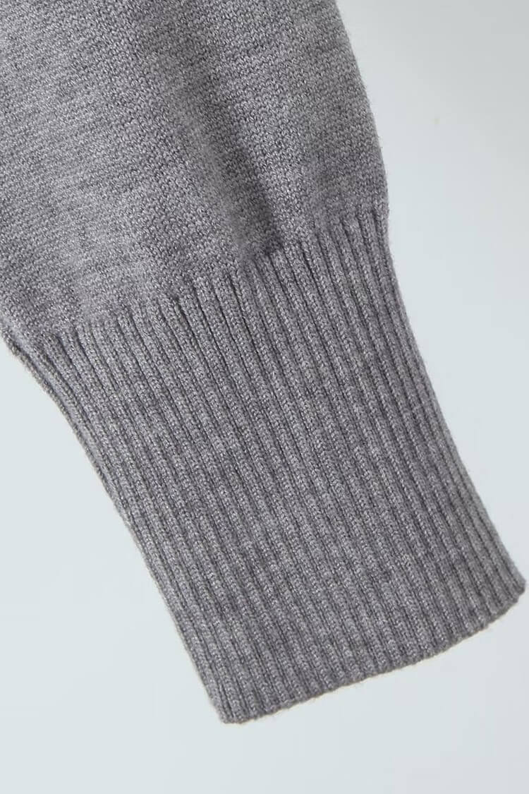 Rosedress Cropped Cardigan with Drop Shoulders and Buttons