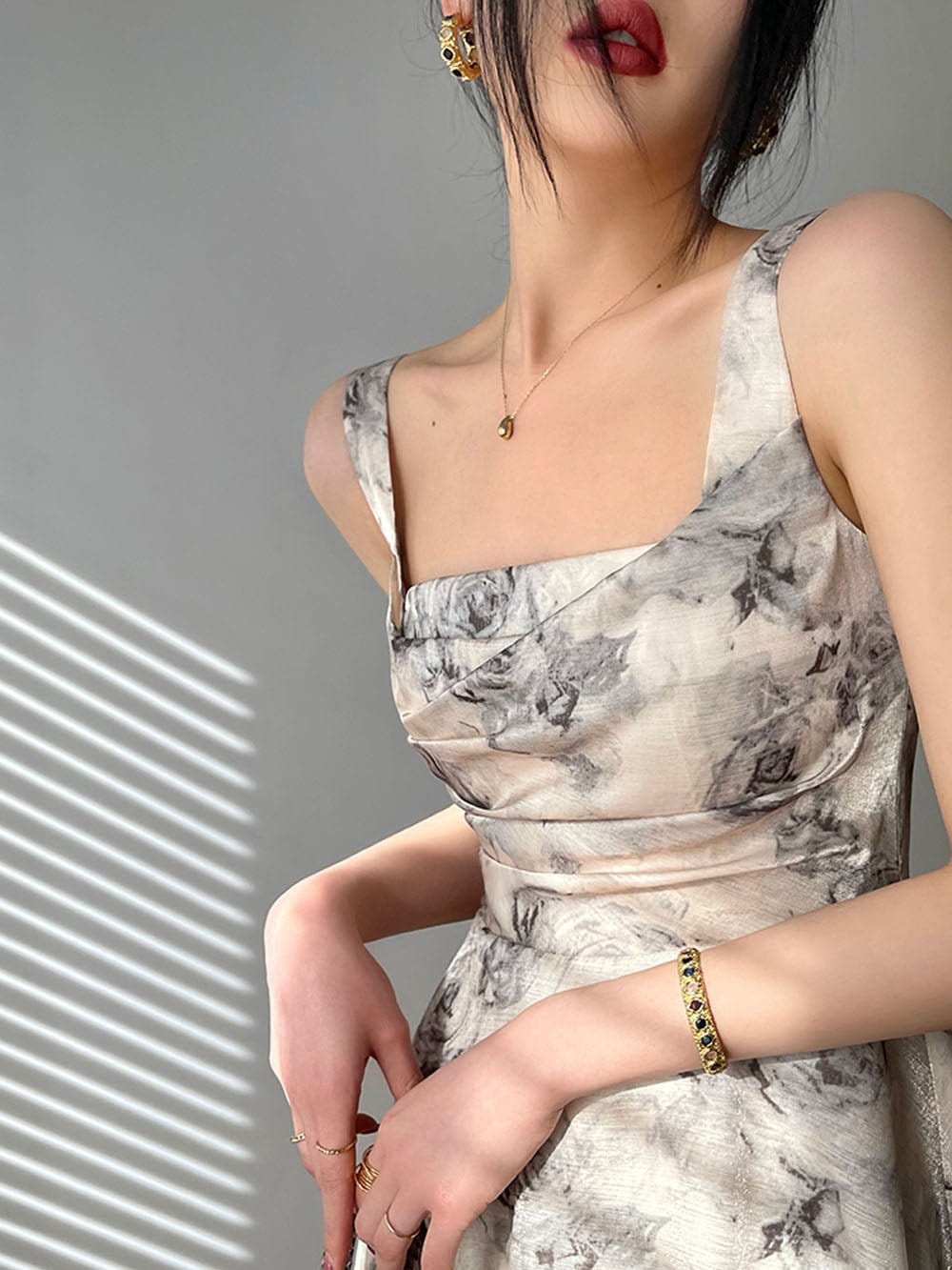 Backless Midi Dress - Fashionpara