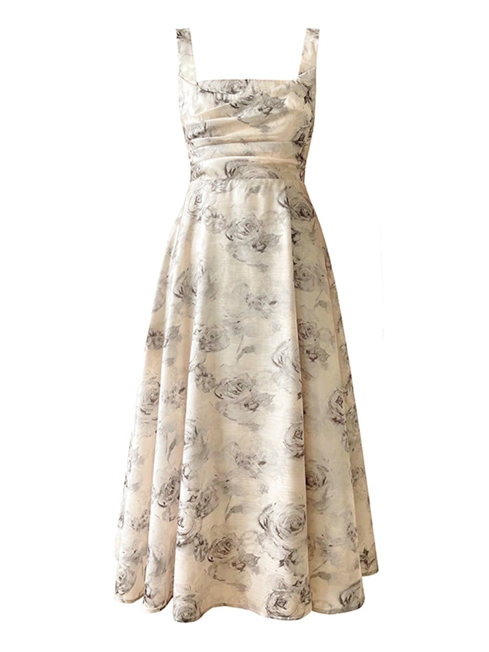 Backless Midi Dress - Fashionpara