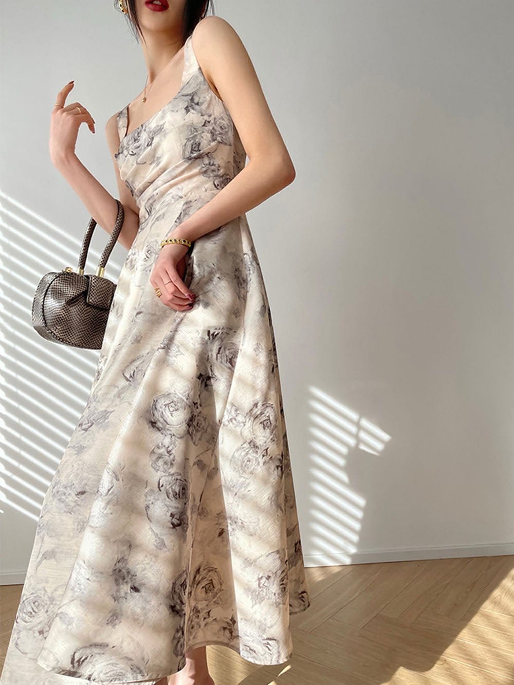 Backless Midi Dress - Fashionpara