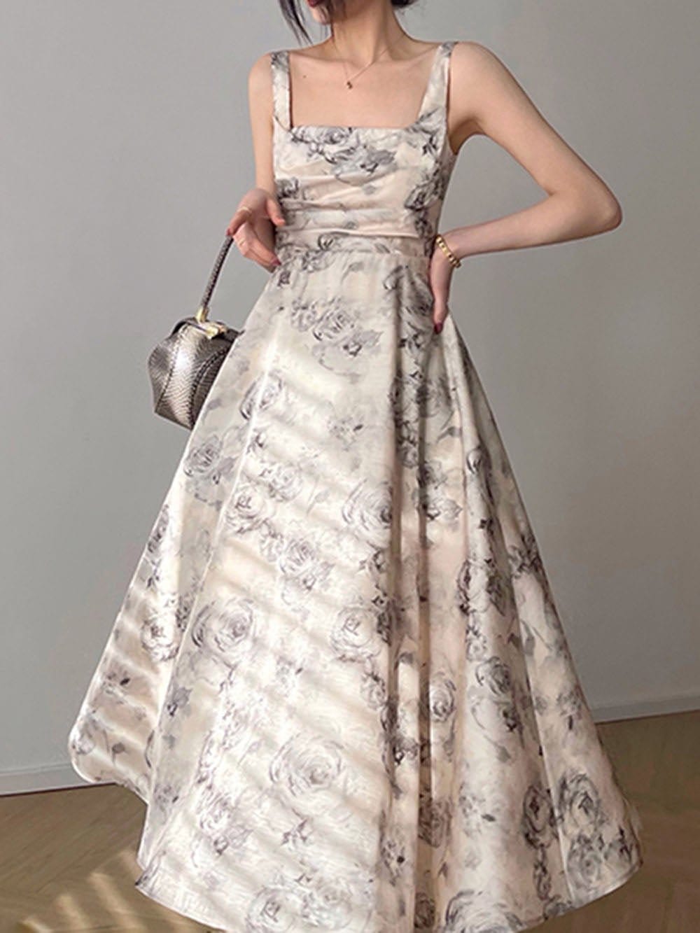 Backless Midi Dress - Fashionpara