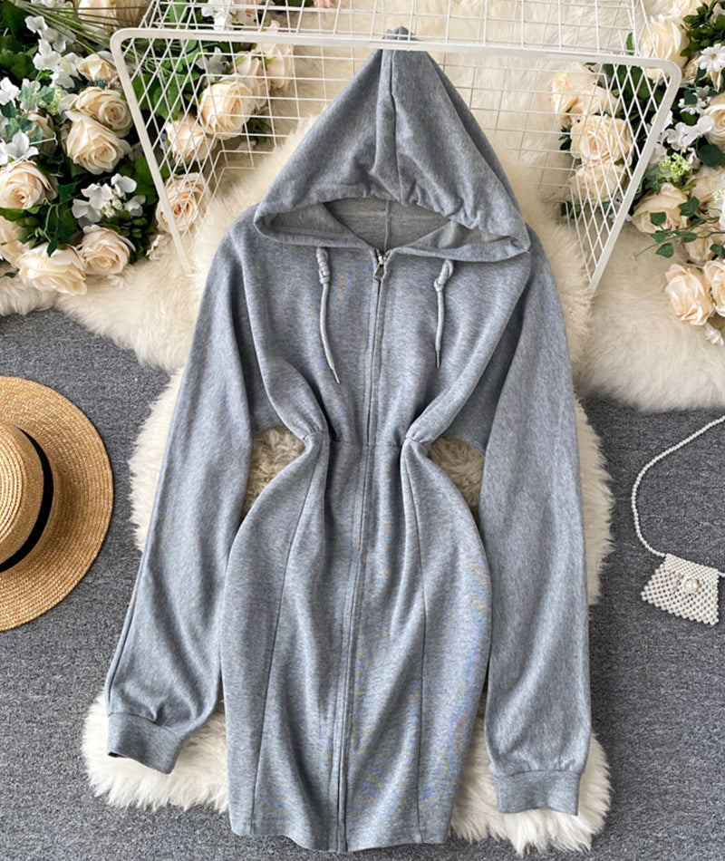 Cute Hoodie Casual Dress
