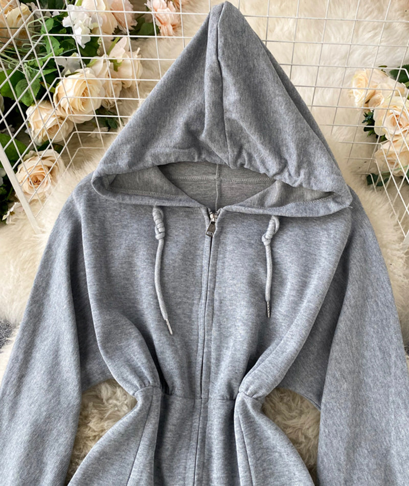 Cute Hoodie Casual Dress