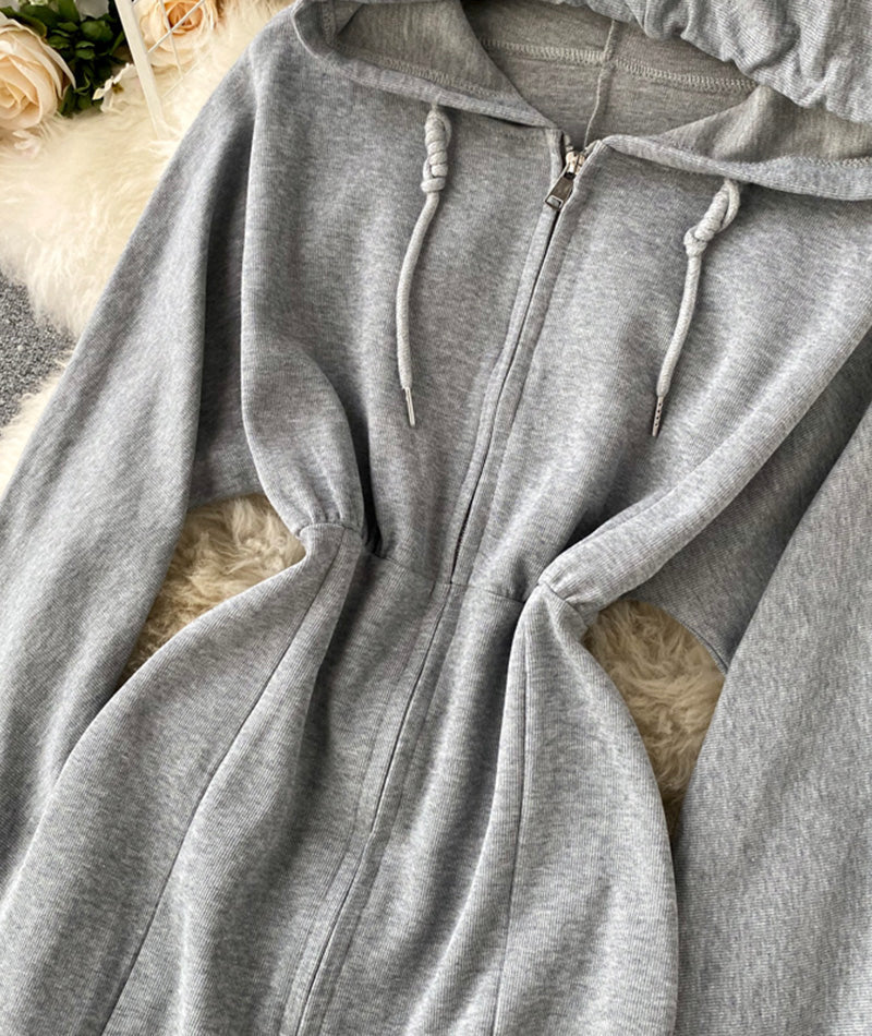 Cute Hoodie Casual Dress
