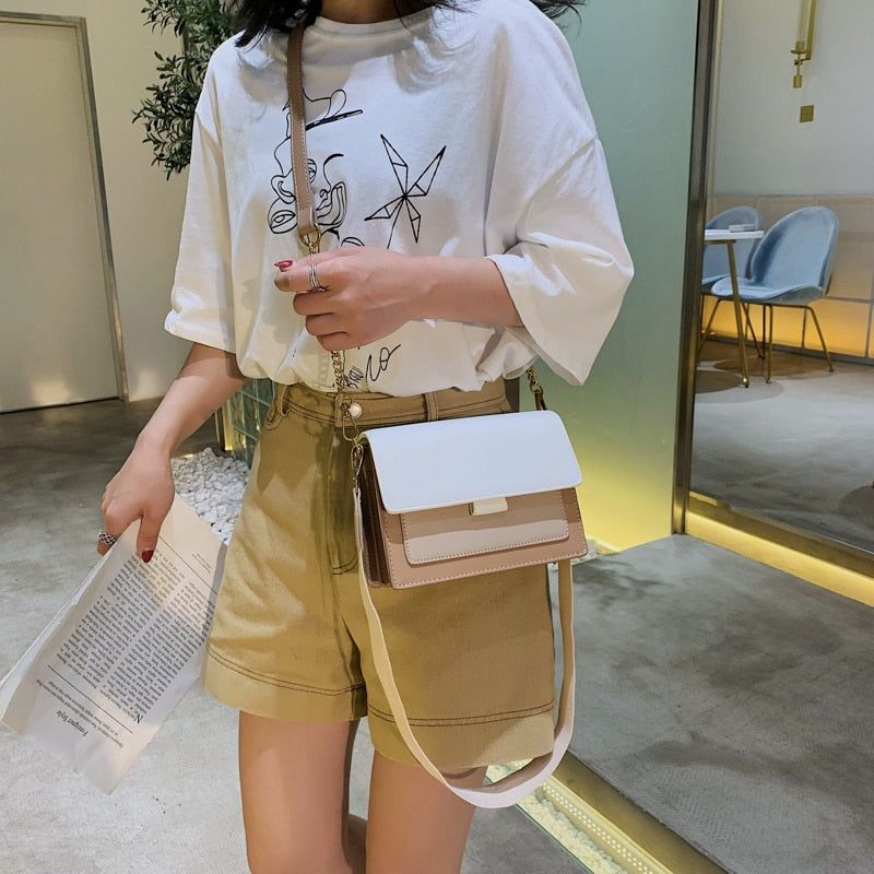Monika Flap Chain Crossbody Bag