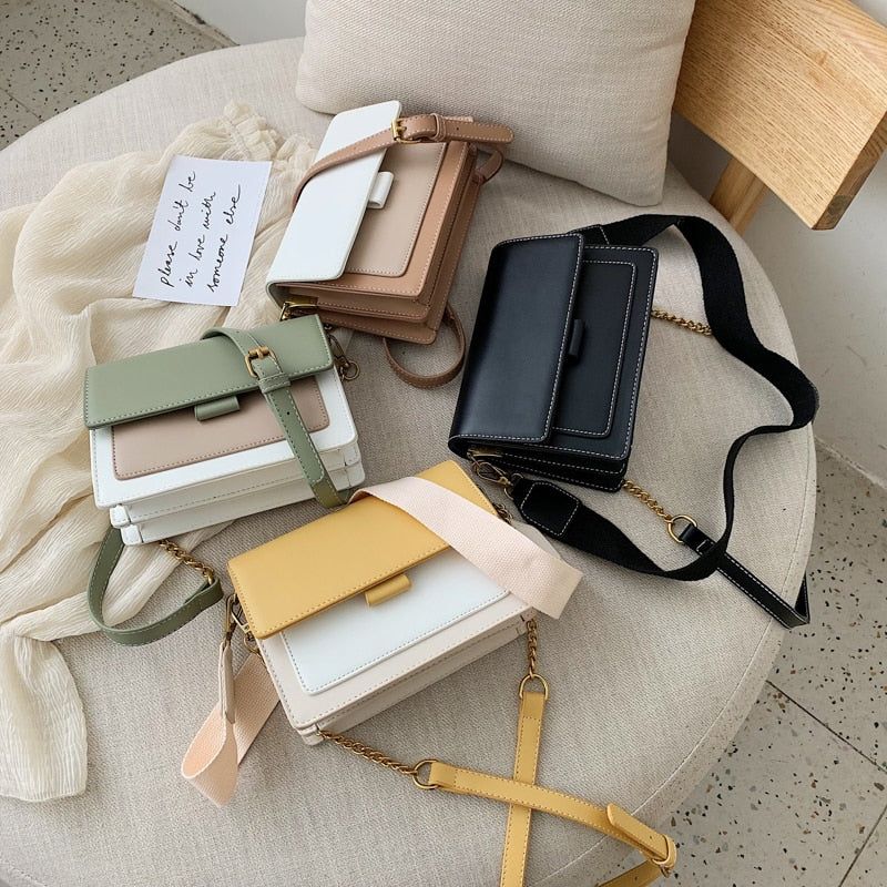 Monika Flap Chain Crossbody Bag