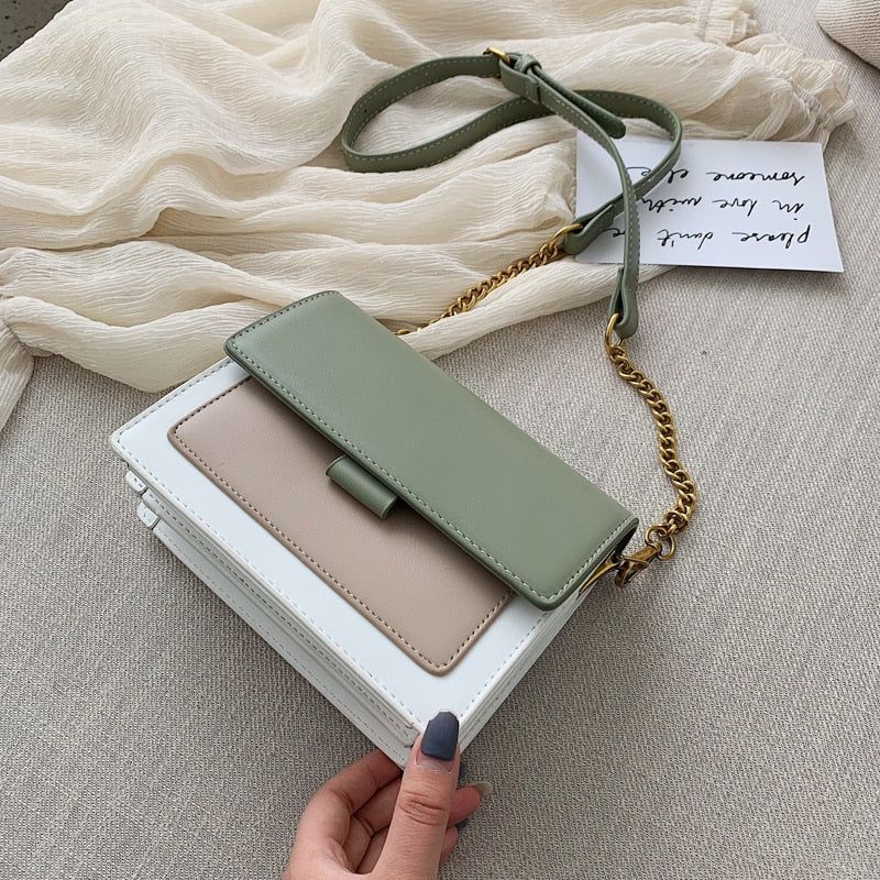 Monika Flap Chain Crossbody Bag