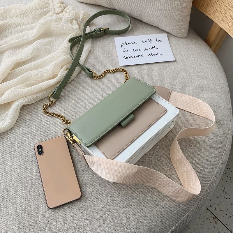 Monika Flap Chain Crossbody Bag