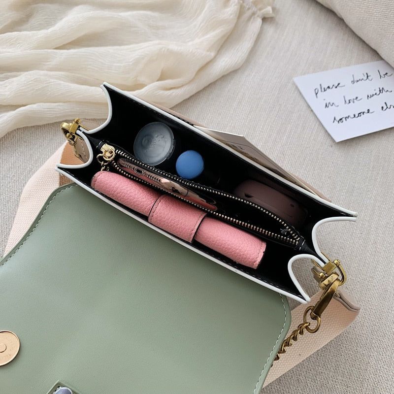 Monika Flap Chain Crossbody Bag