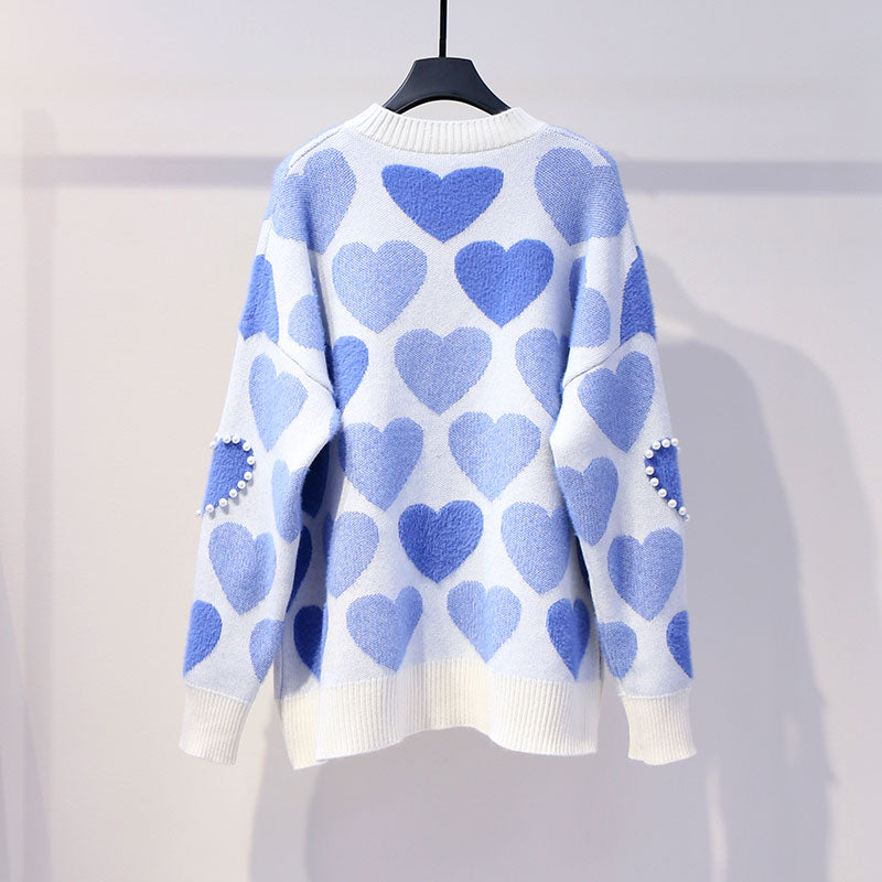 Love Pearls Sweater - Fashionpara