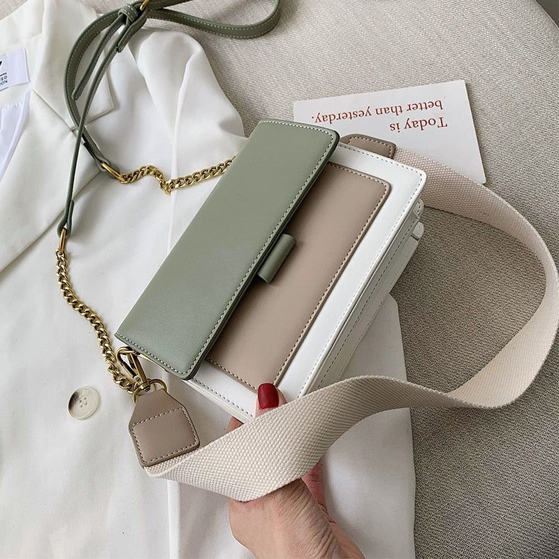 Monika Flap Chain Crossbody Bag