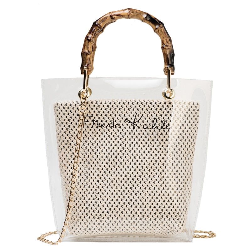 Orbeetle Chain Straw Clear Bag