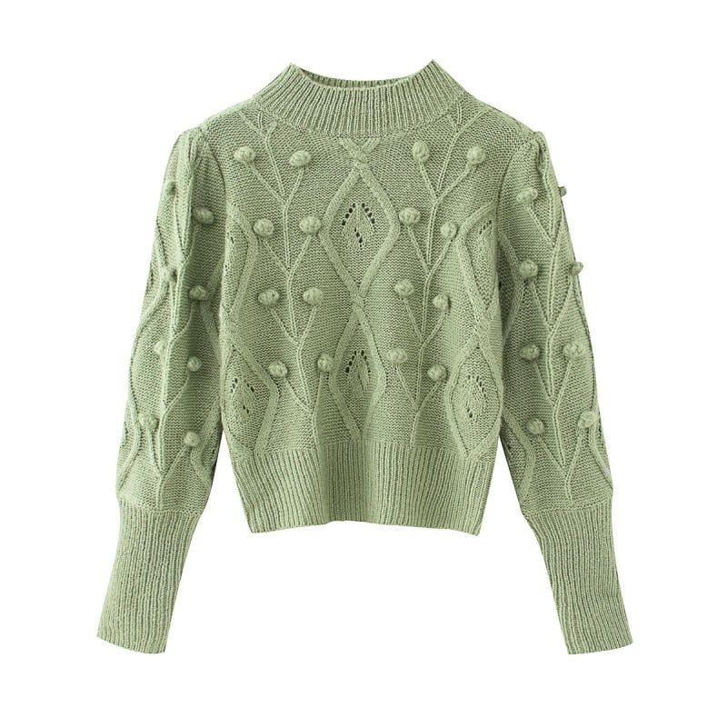 Meeli Vintage Casual Turtleneck Sweater