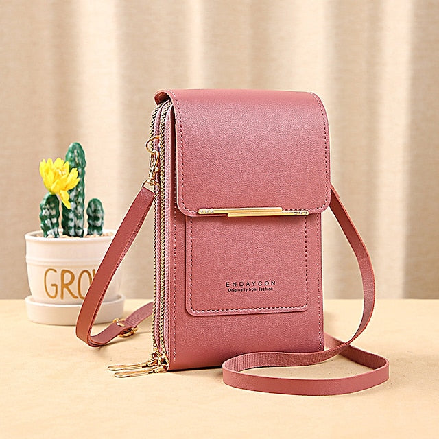 Crossbody Mobile Purse Phone Bag Coin Wallet