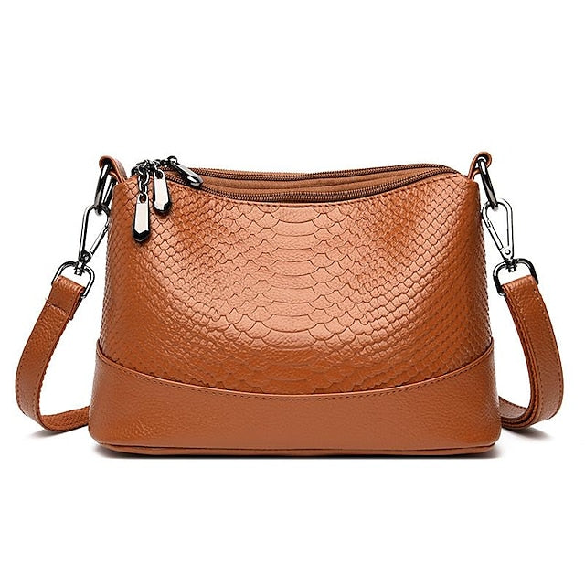 Leather Hobo Crossbody Bag Shoulder PU