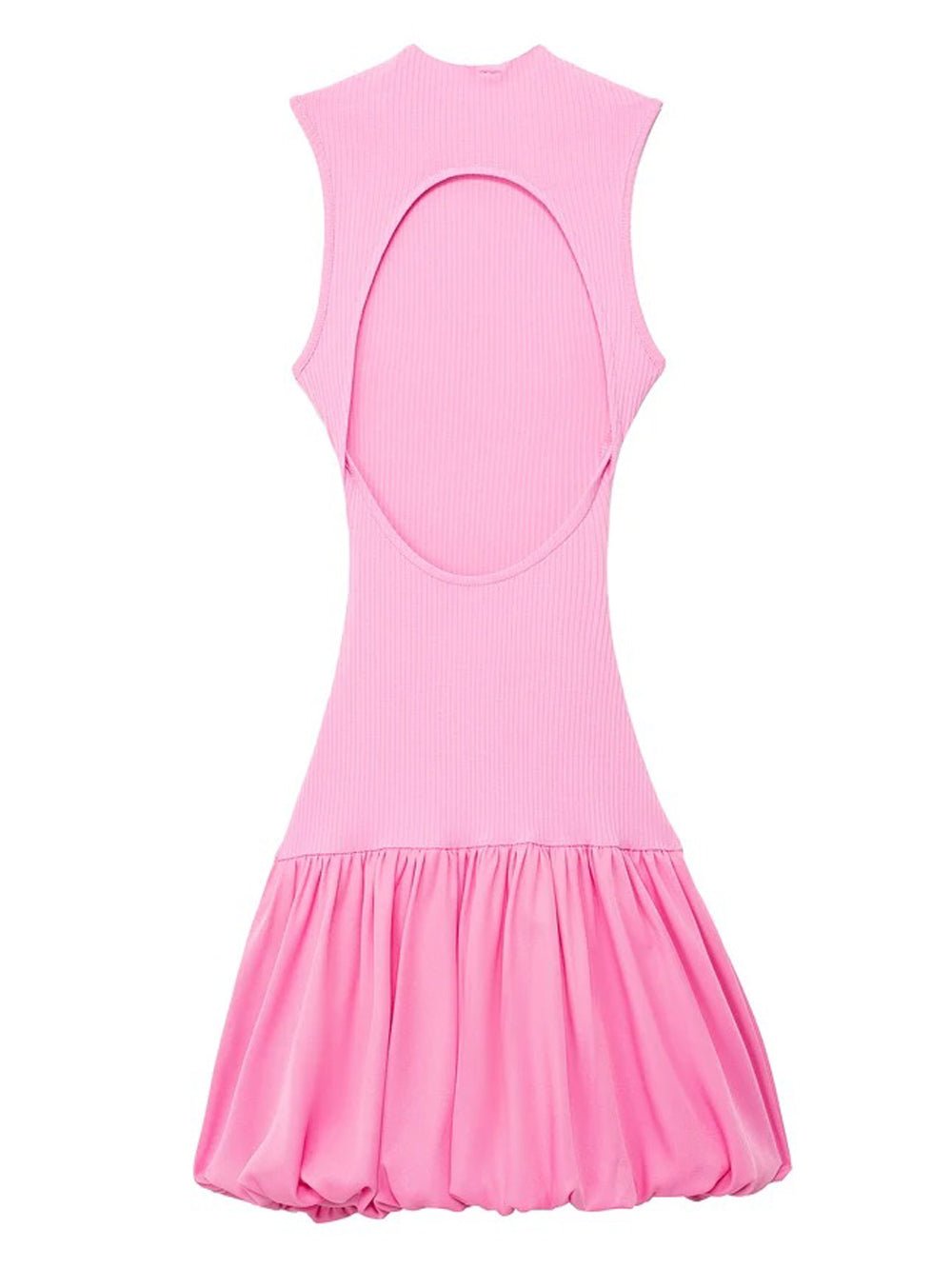 Backless Mini Dress - Fashionpara