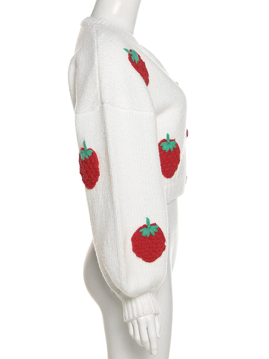 Fashion Pov Classic Breasted Cardigan Sweater for Elegance