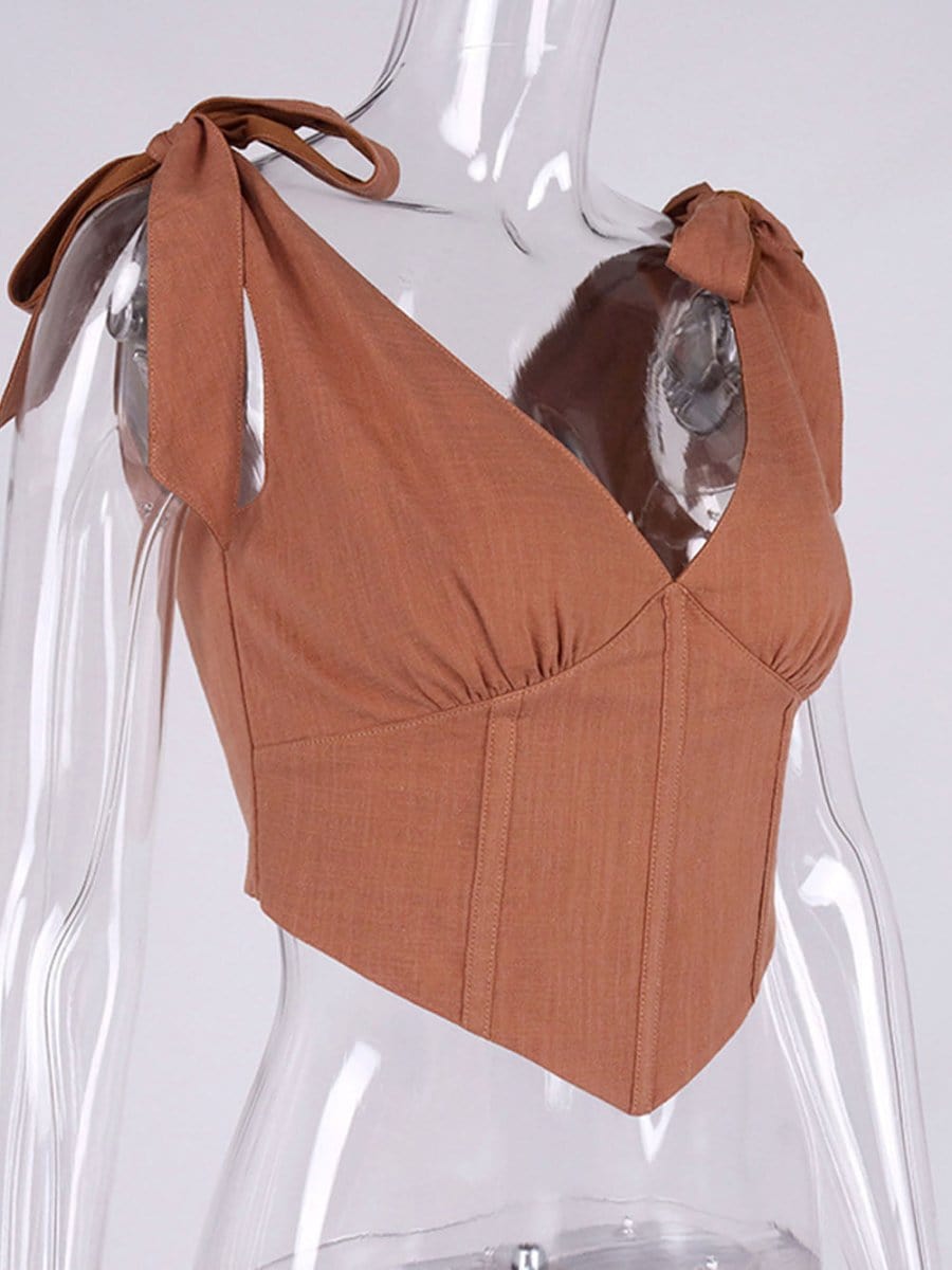 Bodycon Backless Top