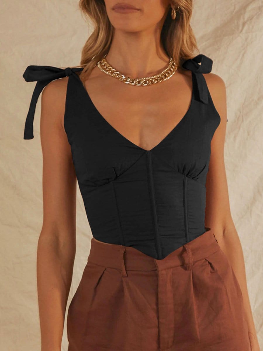 Rayna Bodycon Backless Top - Fashion Pov